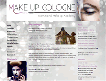 Tablet Screenshot of make-up-cologne.com